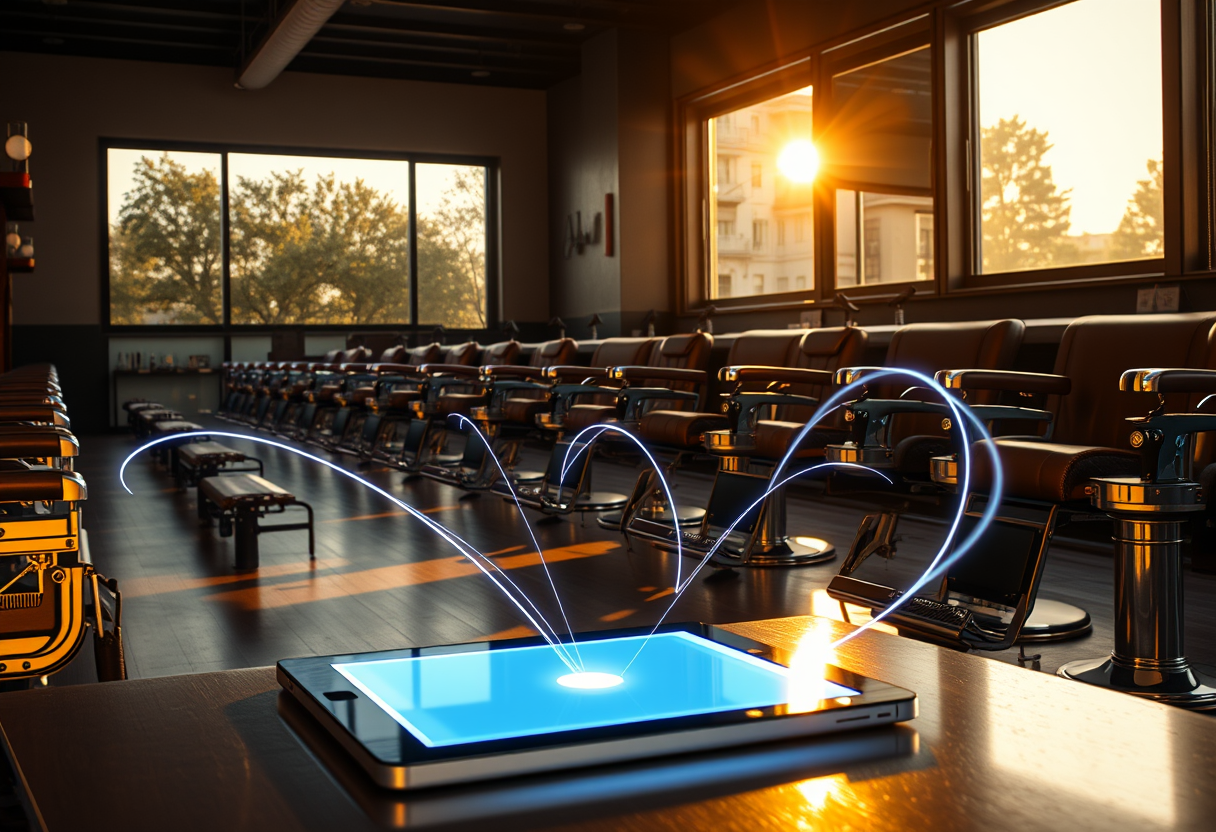 sistema de reservas online para barberías con varios barberos